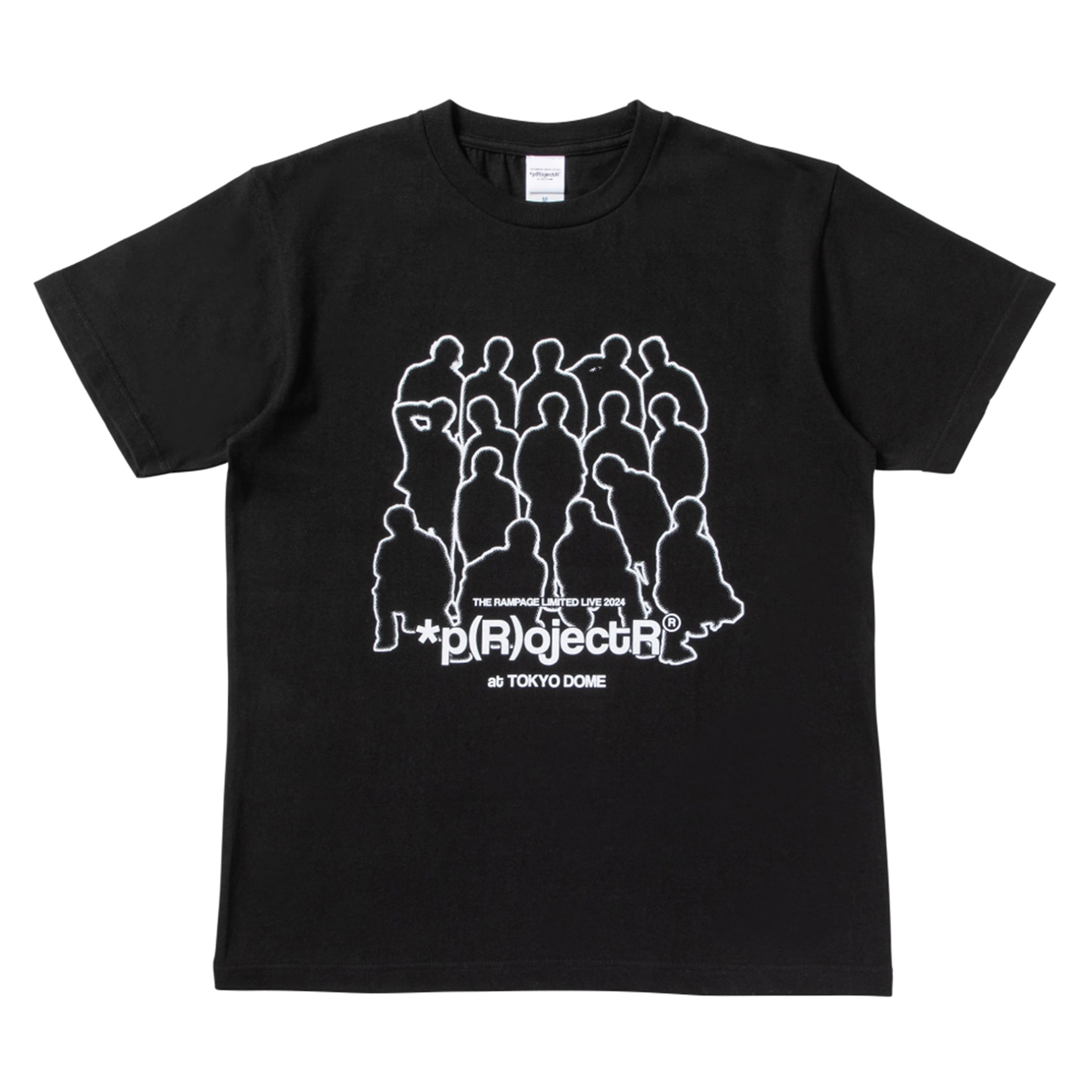 p(R)ojectR® at TOKYO DOME グラフィックTシャツ/BLACK