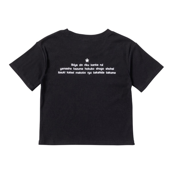 *p(R)ojectR® at TOKYO DOME クロップドTシャツ/BLACK 詳細画像