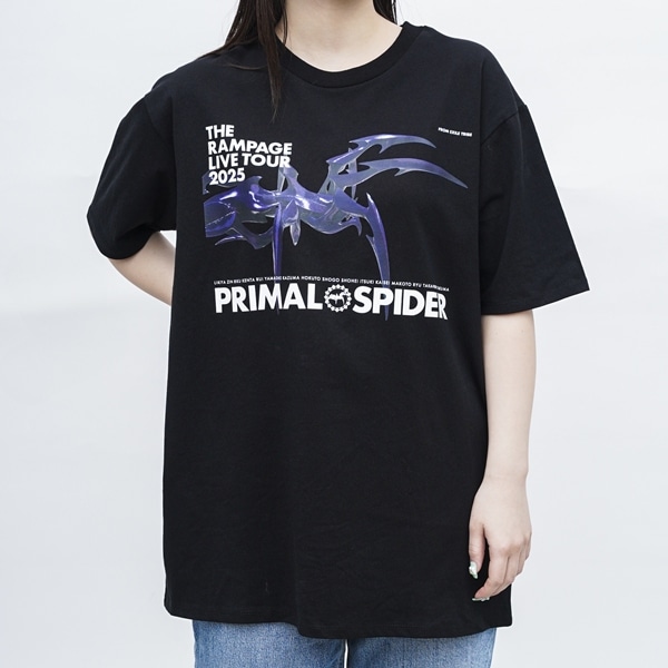 PRIMAL SPIDER ツアーTシャツ/BLACK 詳細画像