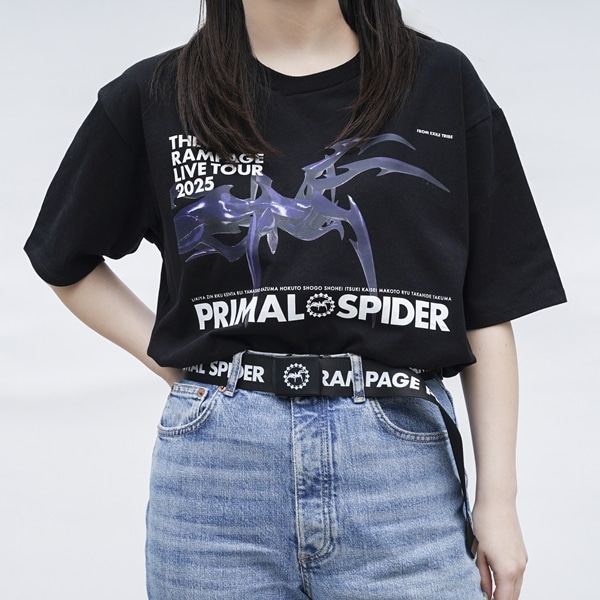 PRIMAL SPIDER ツアーTシャツ/BLACK 詳細画像