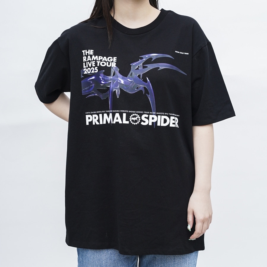 PRIMAL SPIDER ツアーTシャツ/BLACK 詳細画像 カラー共通 4