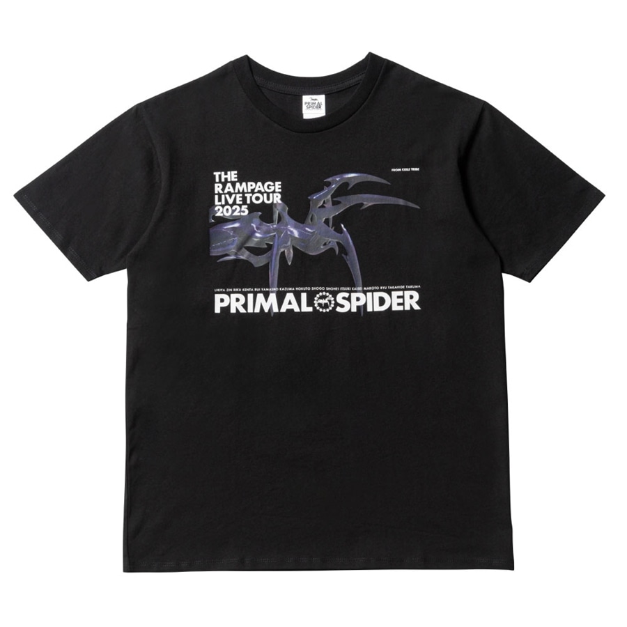 PRIMAL SPIDER ツアーTシャツ/BLACK 詳細画像 BLACK 1