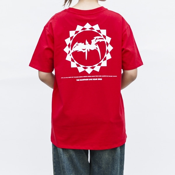 PRIMAL SPIDER ツアーTシャツ/RED 詳細画像