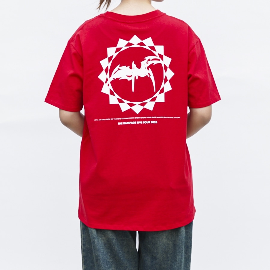 PRIMAL SPIDER ツアーTシャツ/RED 詳細画像 カラー共通 5