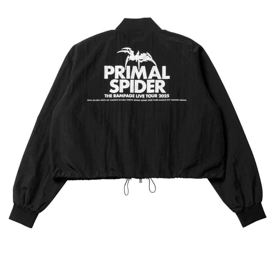 PRIMAL SPIDER クロップドブルゾン/BLACK 詳細画像 カラー共通 1