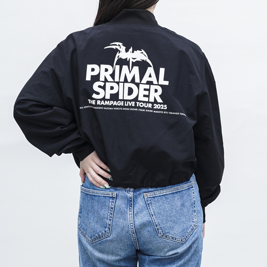 PRIMAL SPIDER クロップドブルゾン/BLACK 詳細画像 カラー共通 6