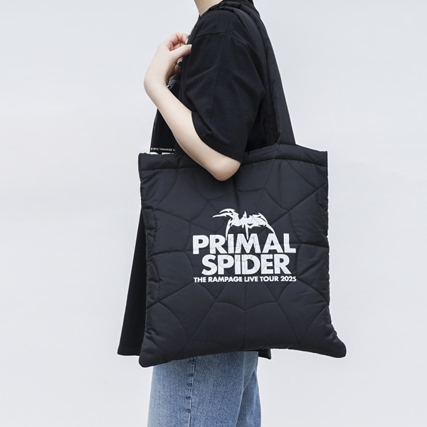 PRIMAL SPIDER キルティングトートバッグ 詳細画像