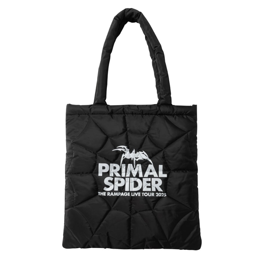 PRIMAL SPIDER キルティングトートバッグ 詳細画像 BLACK 1