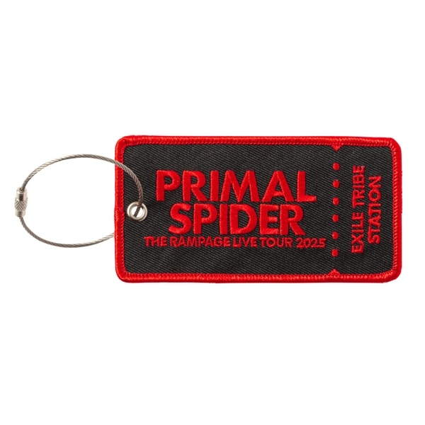 【ETS限定】PRIMAL SPIDER ワッペンキーホルダー