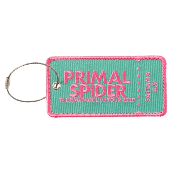 【埼玉限定】PRIMAL SPIDER ワッペンキーホルダー