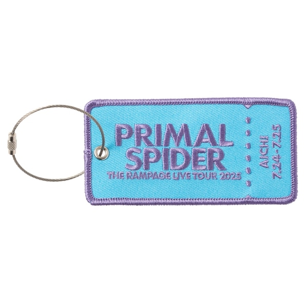 【愛知限定】PRIMAL SPIDER ワッペンキーホルダー