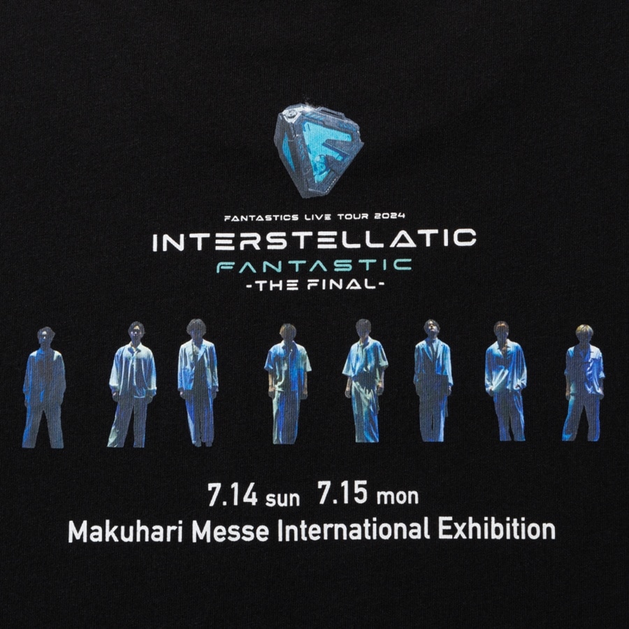 INTERSTELLATIC FANTASTIC -THE FINAL- フォトTシャツ/BLACK 詳細画像 BLACK 2