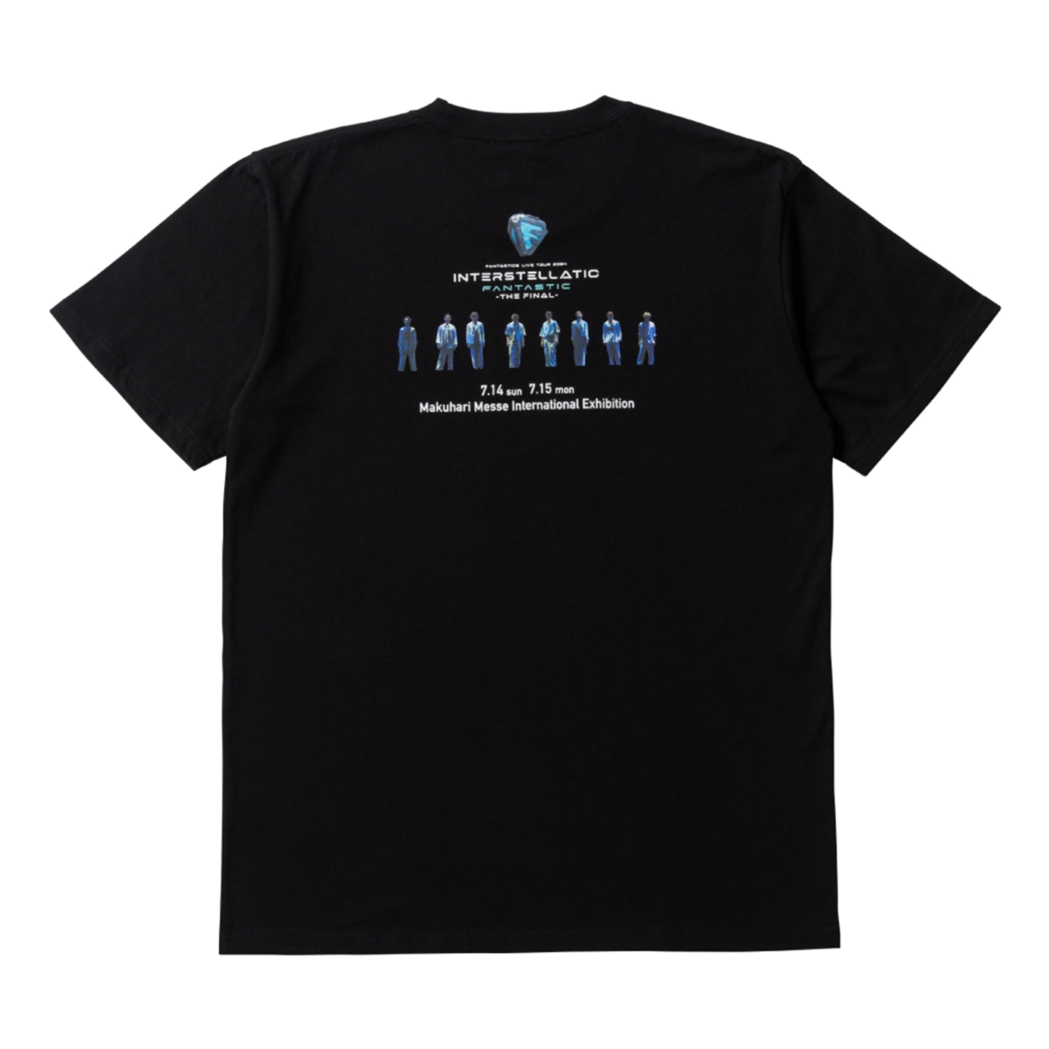 EXILE TRIBE STATION ONLINE STORE｜INTERSTELLATIC FANTASTIC -THE FINAL- フォト Tシャツ/BLACK