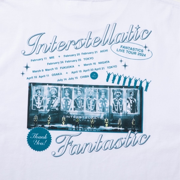 INTERSTELLATIC FANTASTIC Special Thanks フォトTシャツ 詳細画像