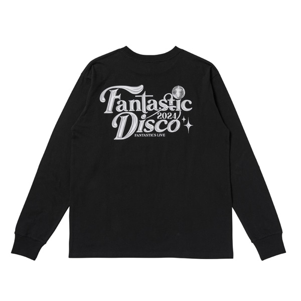 FANTASTIC DISCO ロングスリーブTシャツ/BLACK 詳細画像