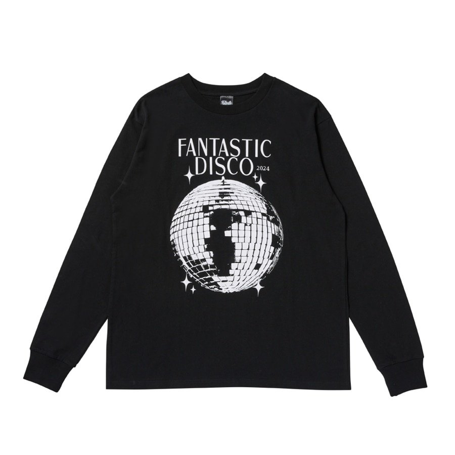 FANTASTIC DISCO ロングスリーブTシャツ/BLACK 詳細画像 BLACK 1