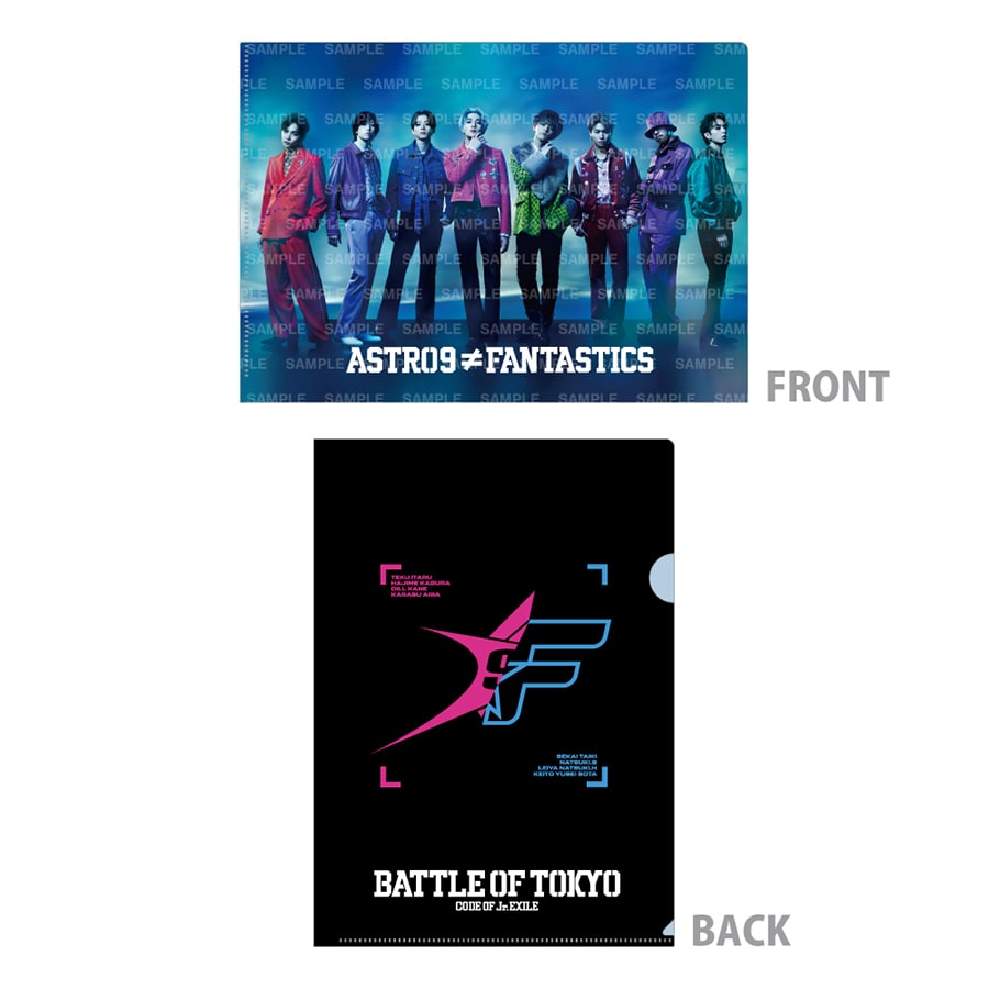 EXILE TRIBE STATION ONLINE STORE｜BATTLE OF TOKYO クリアファイル 