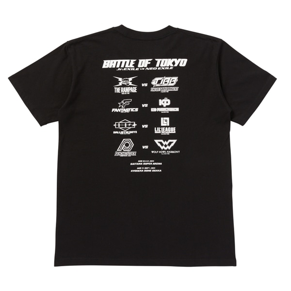 BATTLE OF TOKYO Tシャツ/BLACK 詳細画像