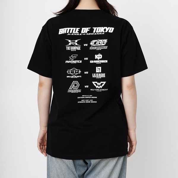 BATTLE OF TOKYO Tシャツ/BLACK 詳細画像