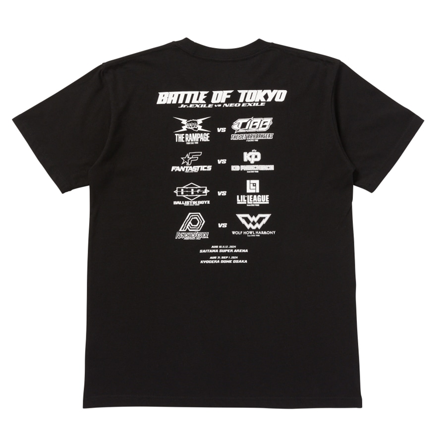 BATTLE OF TOKYO Tシャツ/BLACK 詳細画像 BLACK 1