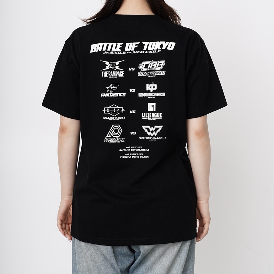 BATTLE OF TOKYO Tシャツ/BLACK 詳細画像 BLACK 5