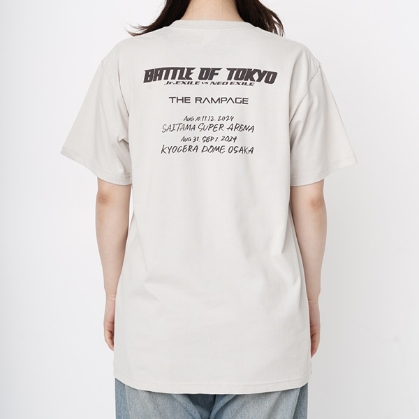 BATTLE OF TOKYO ロゴTシャツ/THE RAMPAGE 詳細画像