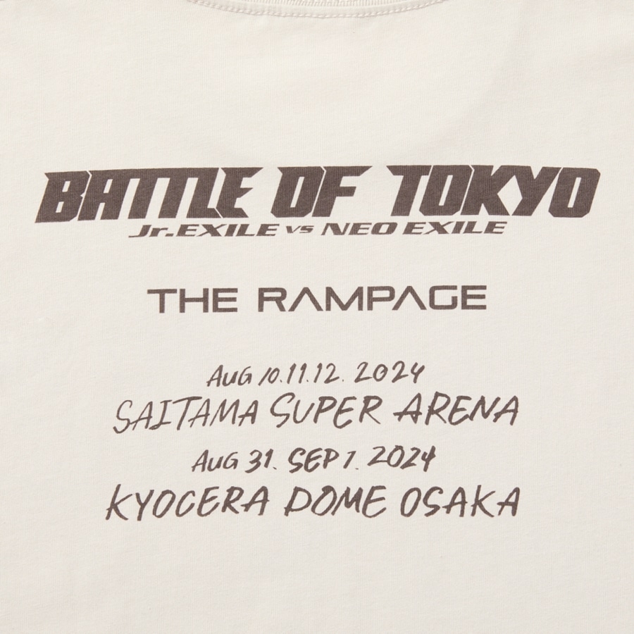 BATTLE OF TOKYO ロゴTシャツ/THE RAMPAGE 詳細画像 THE RAMPAGE 3