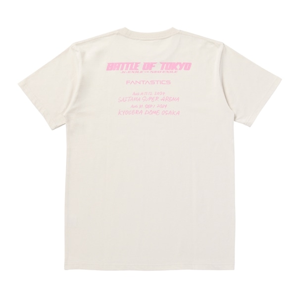 BATTLE OF TOKYO ロゴTシャツ/FANTASTICS 詳細画像