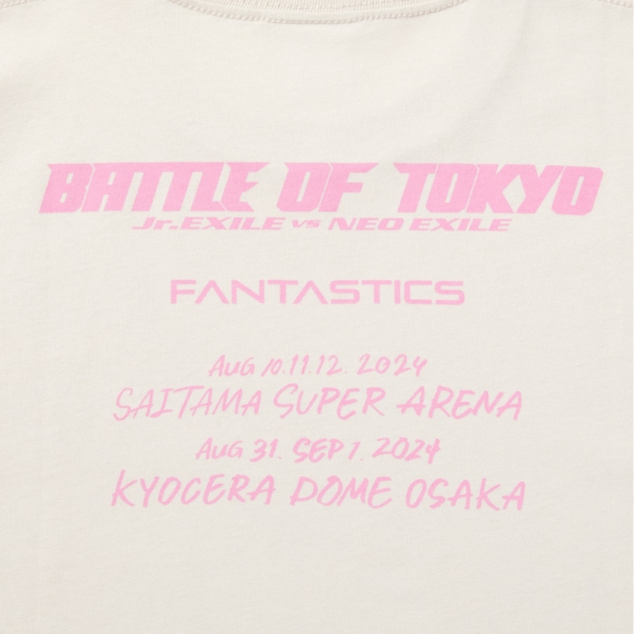 BATTLE OF TOKYO ロゴTシャツ/FANTASTICS 詳細画像 FANTASTICS 3