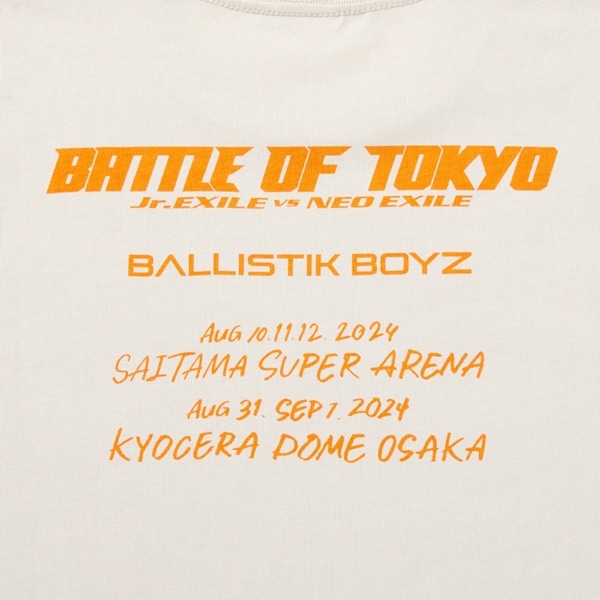 BATTLE OF TOKYO ロゴTシャツ/BALLISTIK BOYZ 詳細画像