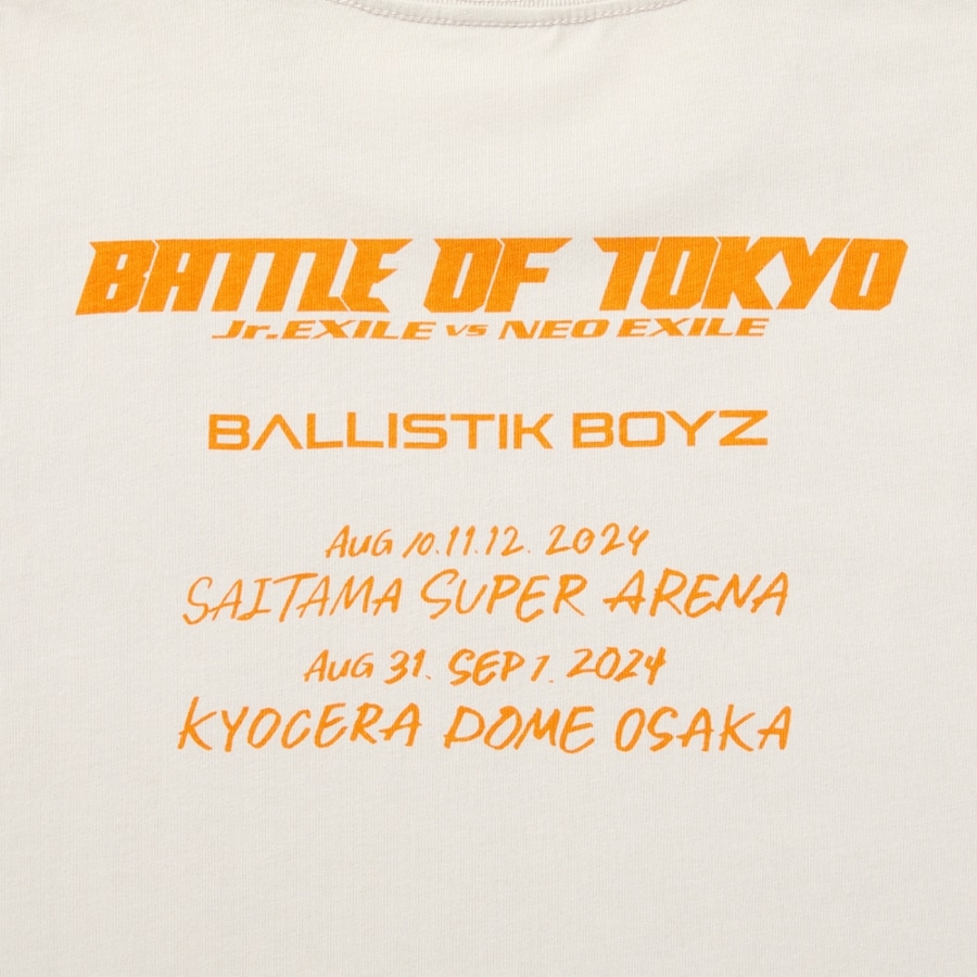 BATTLE OF TOKYO ロゴTシャツ/BALLISTIK BOYZ 詳細画像 BALLISTIK BOYZ 3