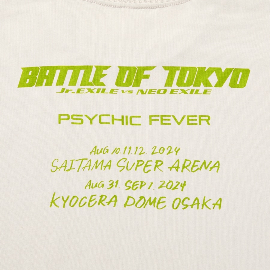 BATTLE OF TOKYO ロゴTシャツ/PSYCHIC FEVER 詳細画像 カラー共通 3