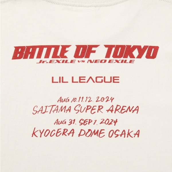 BATTLE OF TOKYO ロゴTシャツ/LIL LEAGUE 詳細画像