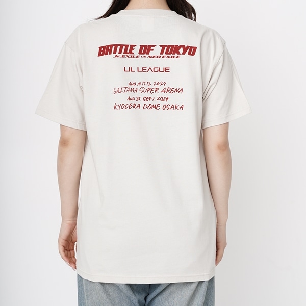 BATTLE OF TOKYO ロゴTシャツ/LIL LEAGUE 詳細画像