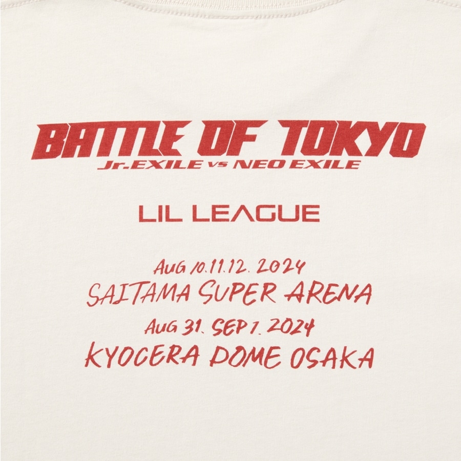 BATTLE OF TOKYO ロゴTシャツ/LIL LEAGUE 詳細画像 LIL LEAGUE 3