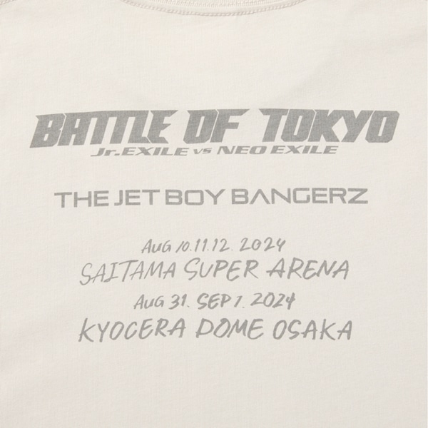 BATTLE OF TOKYO ロゴTシャツ/THE JET BOY BANGERZ 詳細画像