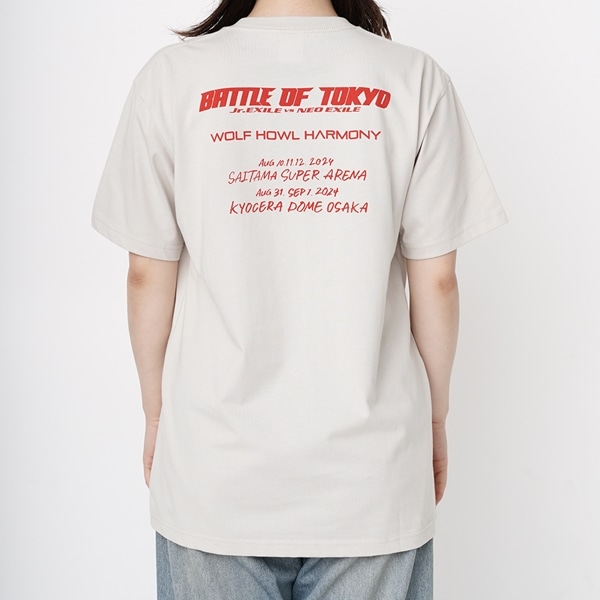 BATTLE OF TOKYO ロゴTシャツ/WOLF HOWL HARMONY 詳細画像