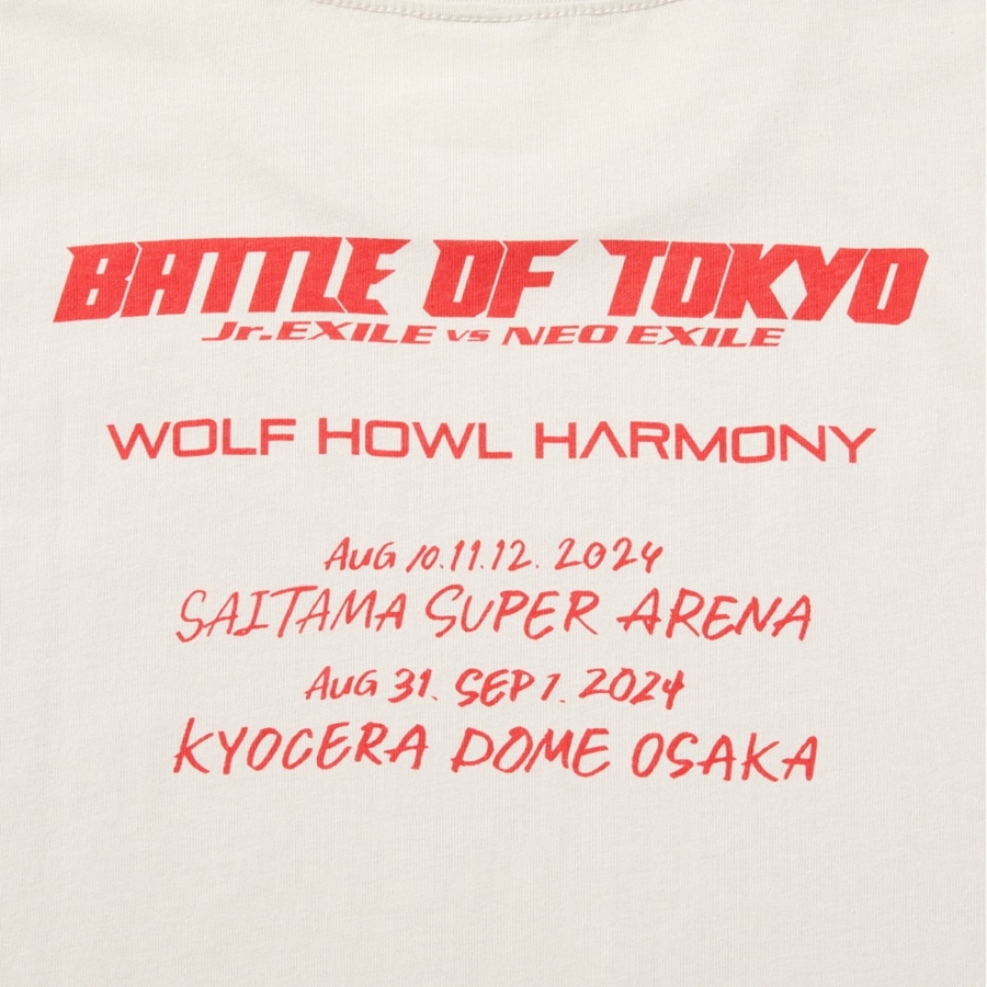 BATTLE OF TOKYO ロゴTシャツ/WOLF HOWL HARMONY 詳細画像 WOLF HOWL HARMONY 3