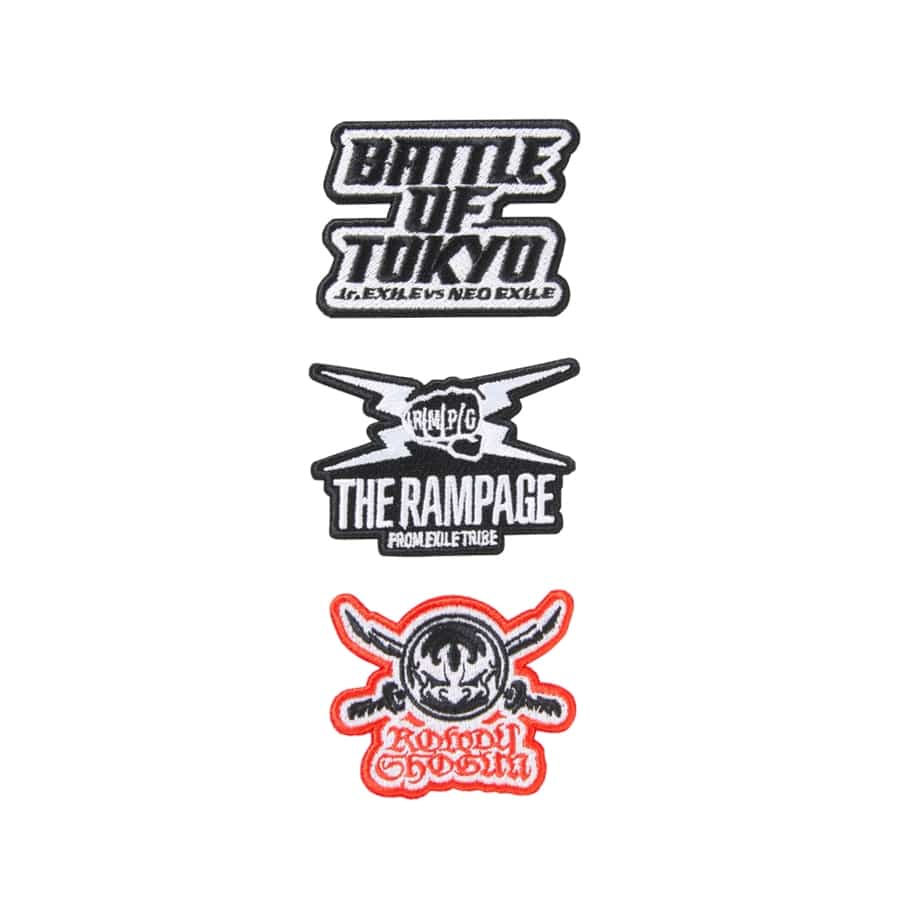 BATTLE OF TOKYO ワッペン3枚セット/THE RAMPAGE 詳細画像 THE RAMPAGE 1