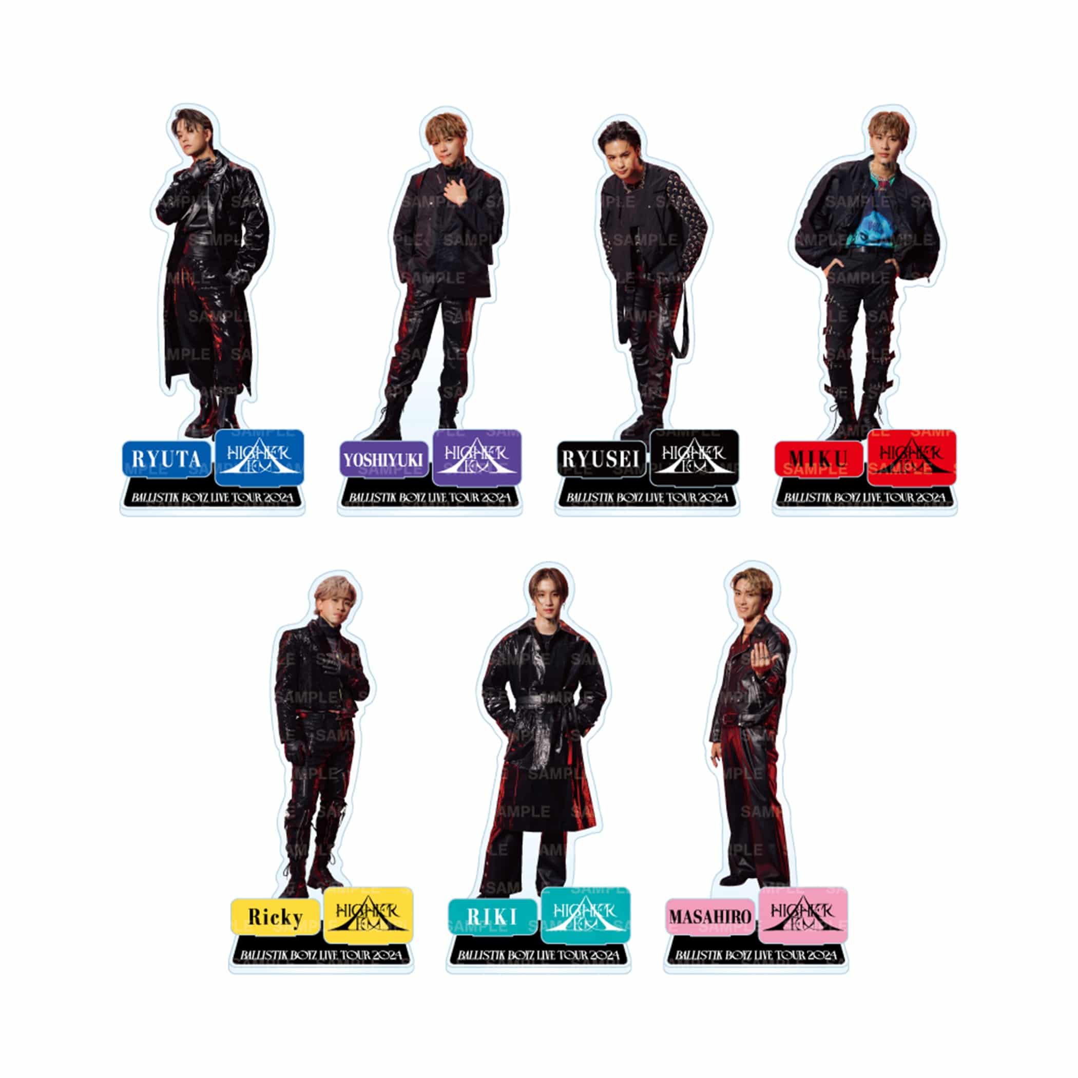 EXILE TRIBE STATION ONLINE STORE｜HIGHER EX アクリルスタンド/全7種