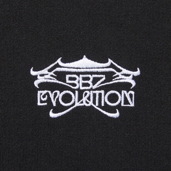 BBZ EVOLUTION ZIPパーカー/BLACK 詳細画像