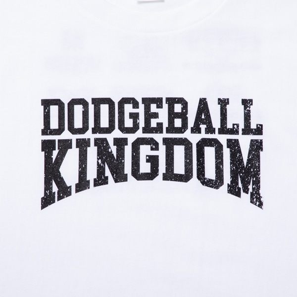 DODGEBALL KINGDOM Tシャツ/WHITE 詳細画像