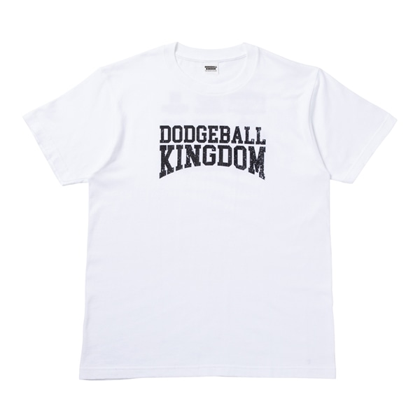 DODGEBALL KINGDOM Tシャツ/WHITE