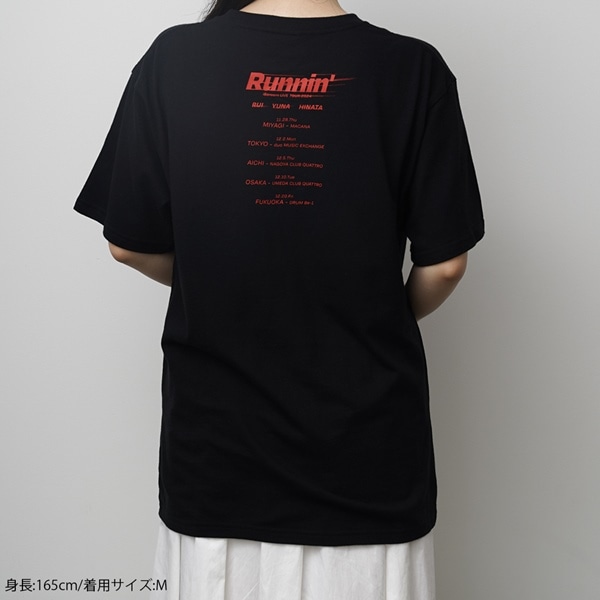 Runnin' ツアーTシャツ/BLACK 詳細画像