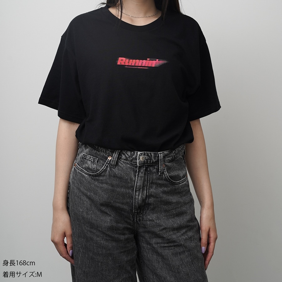 Runnin' ツアーTシャツ/BLACK 詳細画像 カラー共通 4