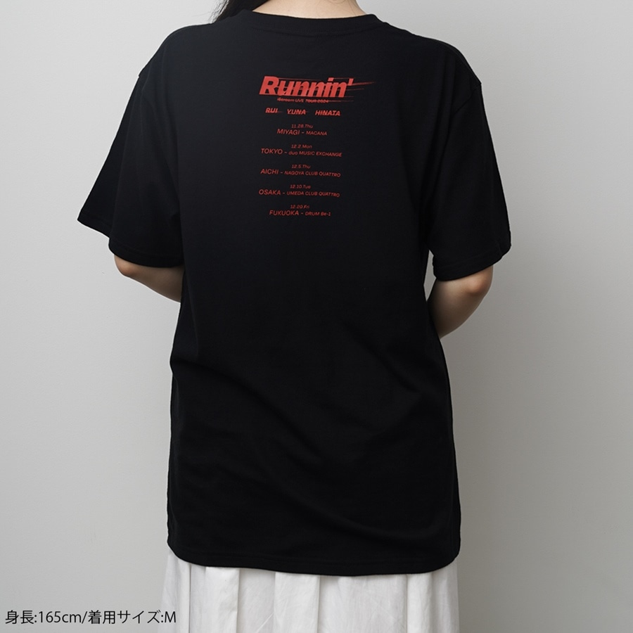 Runnin' ツアーTシャツ/BLACK 詳細画像 カラー共通 6