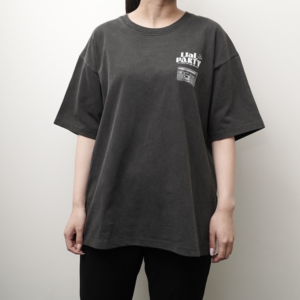 LIaL PARTY ツアーTシャツ/CHARCOAL GRAY 詳細画像