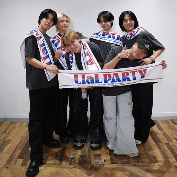 LIaL PARTY ツアーTシャツ/CHARCOAL GRAY 詳細画像