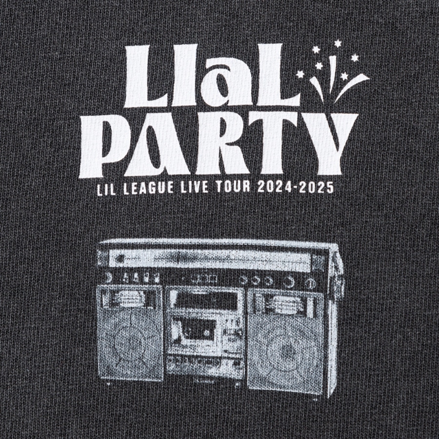 LIaL PARTY ツアーTシャツ/CHARCOAL GRAY 詳細画像 カラー共通 2