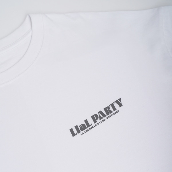 LIaL PARTY Special Thanks フォトロングスリーブTシャツ/WHITE 詳細画像